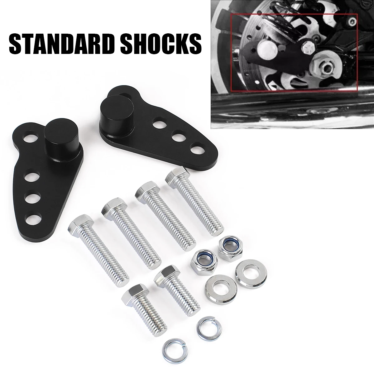 

Задний регулируемый комплект для мотоцикла 1 "-3" для Harley Touring Street Electra Glide Road King Ultra Classic, модели 02-16