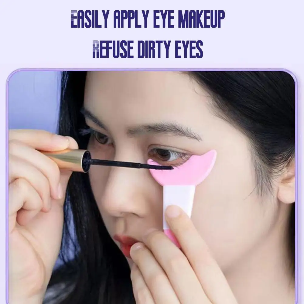 Stencils De Delineador De Silicone, Ajudas De Maquiagem Dos Olhos, Pele Amigável, Marscara Drawing, Auxiliar De Uso De Batom, Defletor Auxiliar, 2024