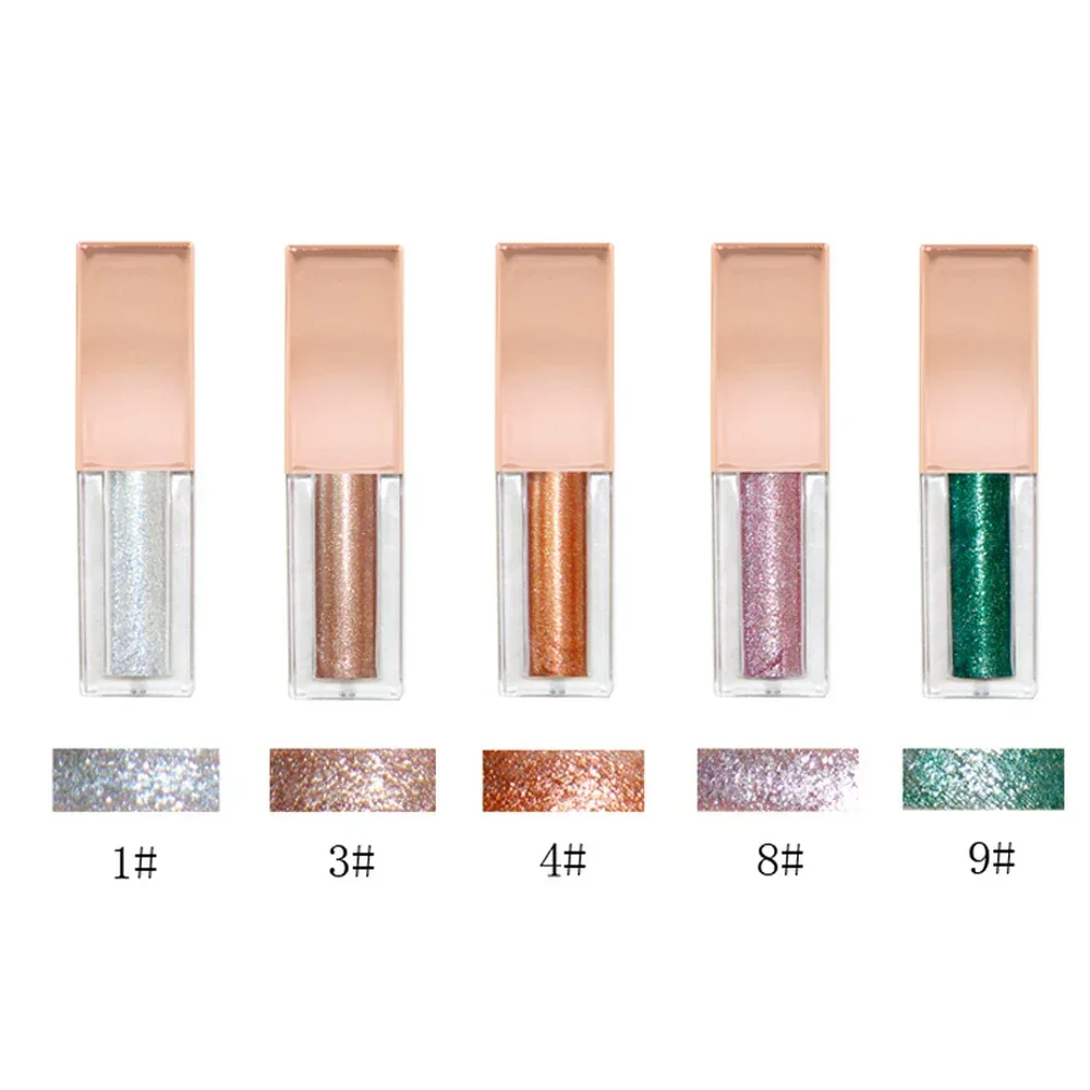 

5ml Private Label Liquid Eyeshadow Custom Bulk Single Waterproof Pigment Long-lasting Shimmering Multicolor Eyes Makeup Beauty