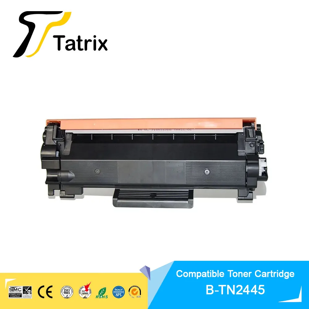 خرطوشة الحبر الليزري الأسود المتوافقة TN2445 من تاتريكس لطابعة MFC-L2375DW/HL-L2310D من Brother (موديل نيوزيلندا)