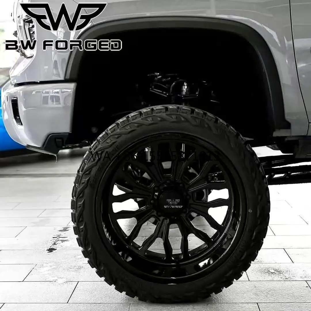 Rines Forjados 20x12 6x5.5 para Camioneta, Rines Forjados Super Single 24x14 6x135 para Chevy Silverado 2500HD