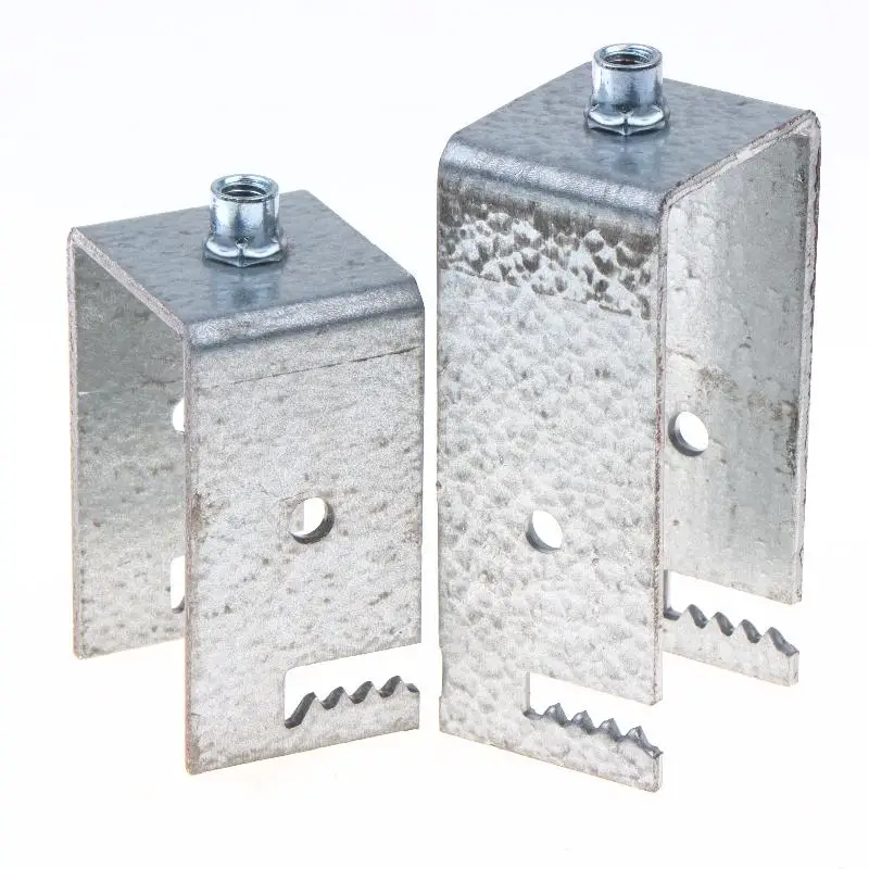 ~PSI U-Clamp Steel Solar Panel Mounting Bracket. Strong, Durable, And Easy To Install For Carport Roofs