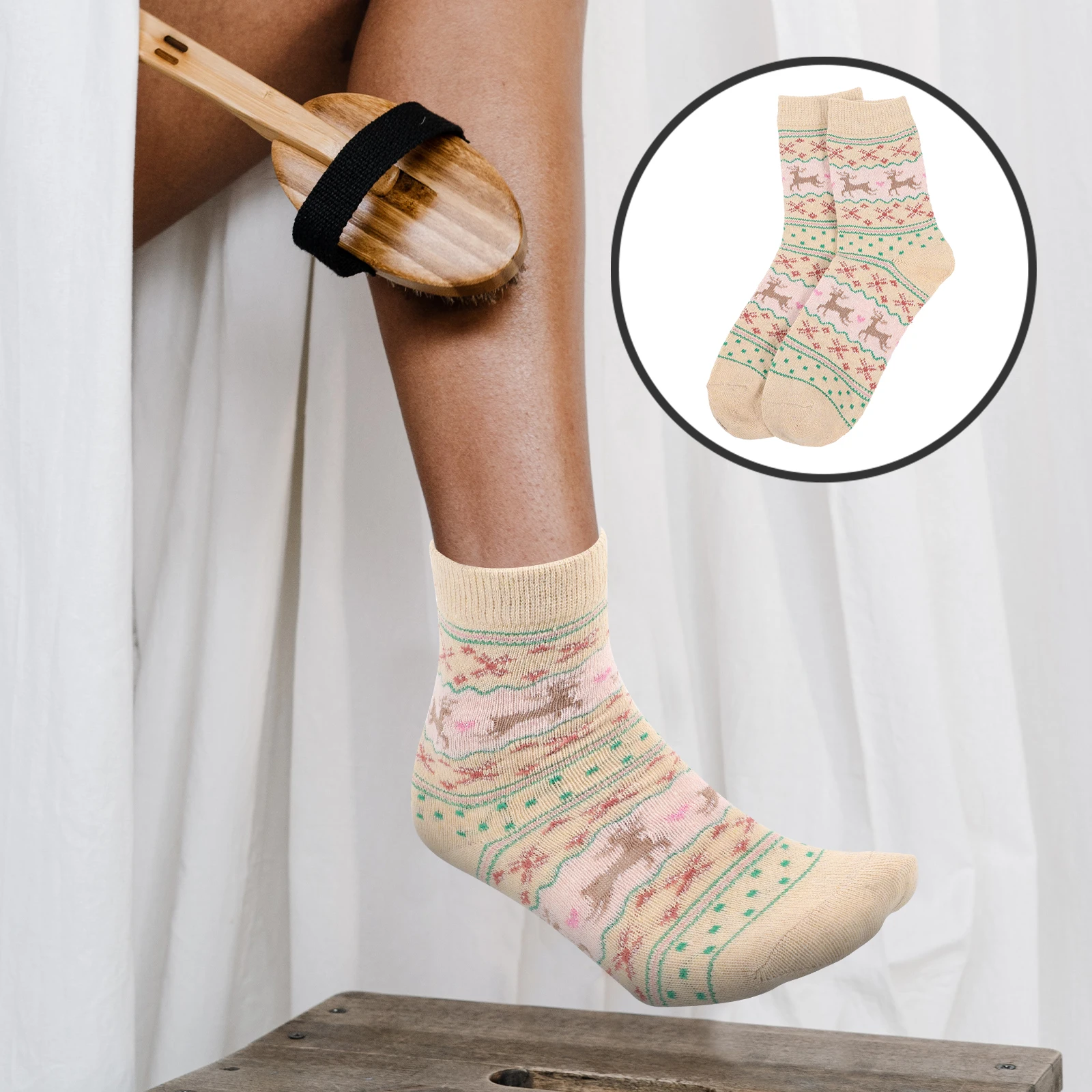 

women christmas socks wool socks women socks women winter socks christmas socks for women