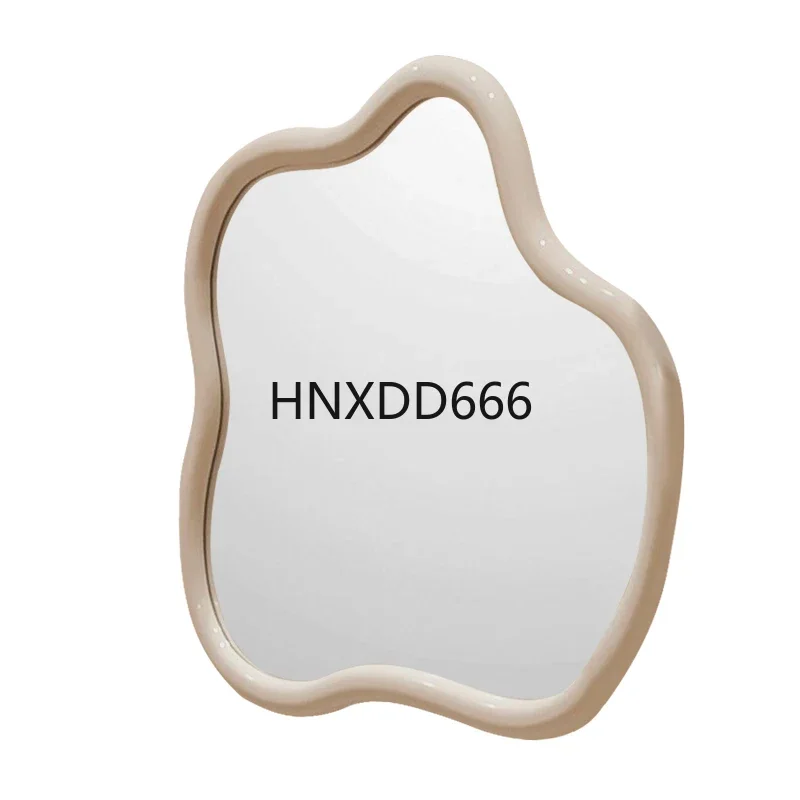 Wall Mirror with light Anti fog Bathroom vanity shaving shower mirror Smart bathroom European style irregular wall decoration