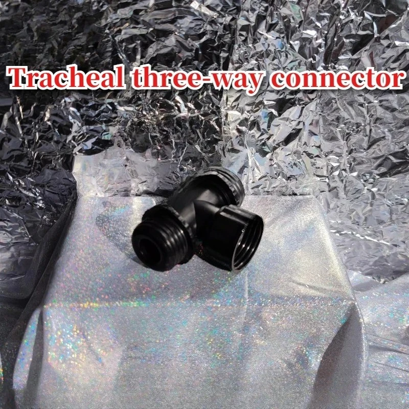 

PU Air Duct Tee Joint Is Used for Gas Mask Accessories and Duct Connectors