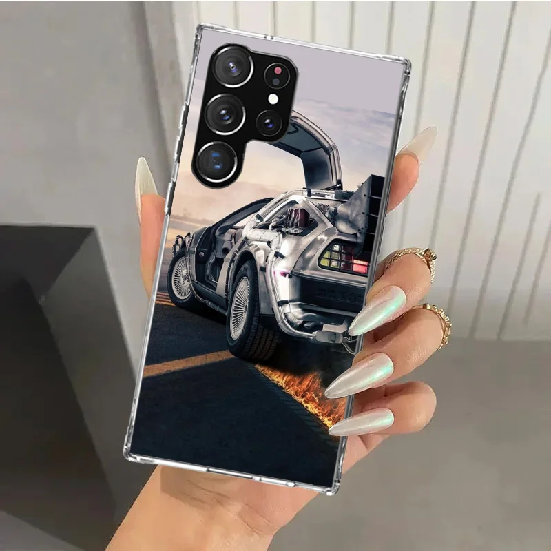 Back To The Future TV Phone Case for Samsung Galaxy S25 S24 S23 Ultra S22 S21 Plus S20 FE S10 + S10E S25U Soft Print Shell S24 S