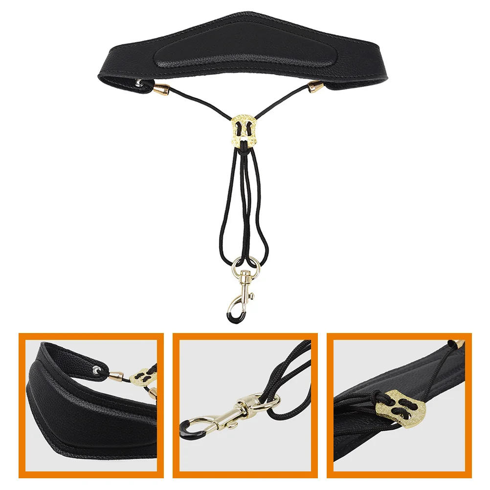 Adjustable Saxophone Neck Strap Strong Durable Material Anti Deform for Kids and Adults Saxophone Parts Accessory