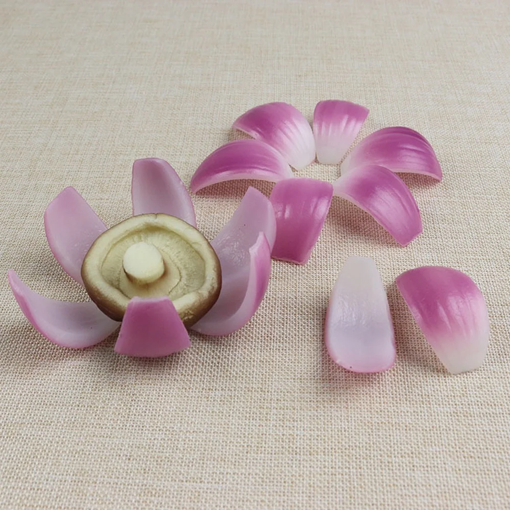 Artificial Vegetables Lifelike Onion Slice Foam Model Kitchen Decor Simulation Food Accessory For Indoor Stage Layout