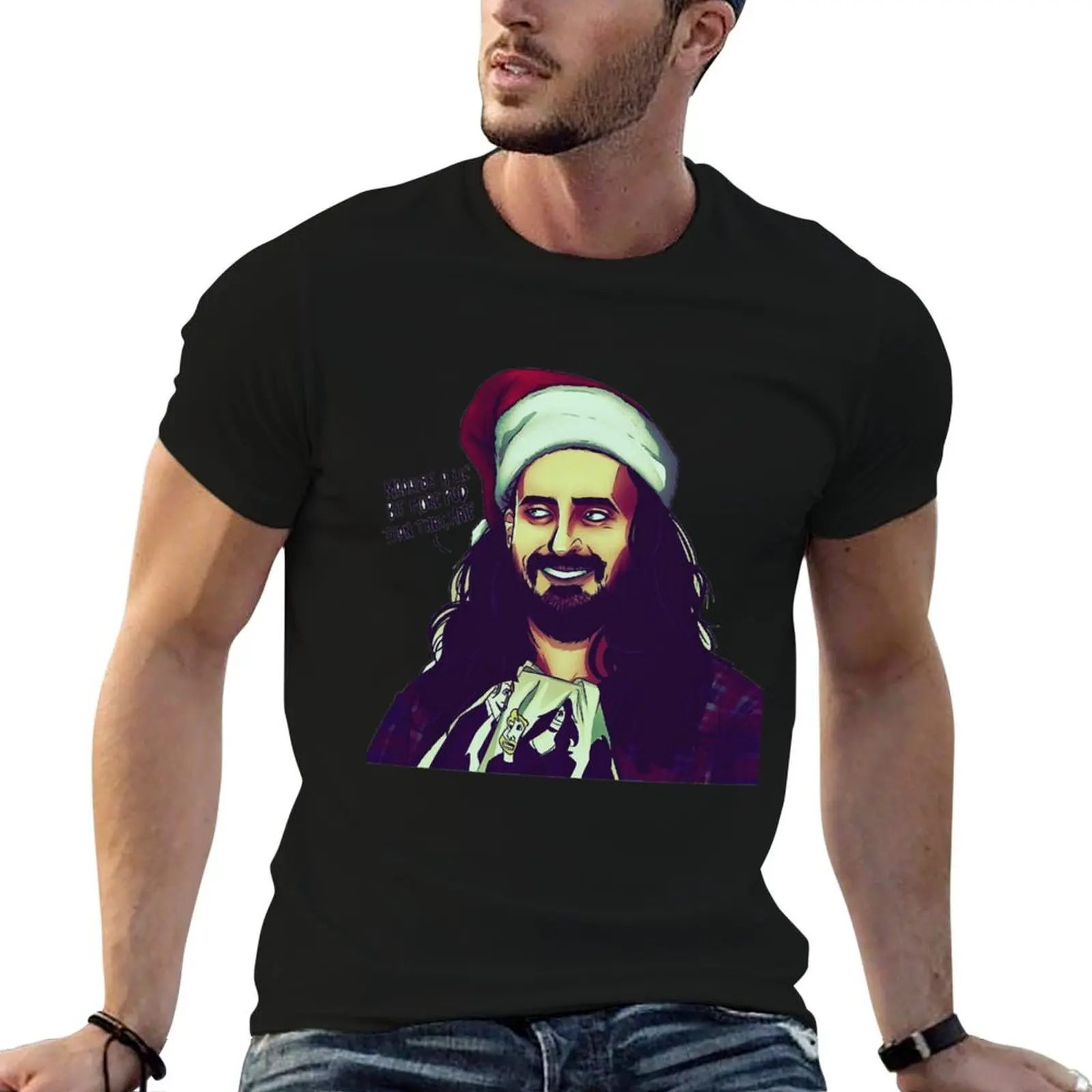 aunty donna Xmas T-Shirt Stretch Fabric Comfort T-Shirt