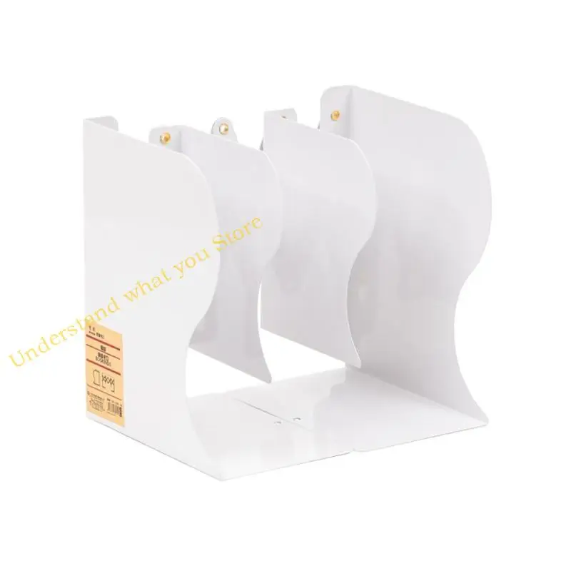 

J60A Decorative Adjustable Bookends for Heavy Books Anti-Slip Book Stoppers Holders