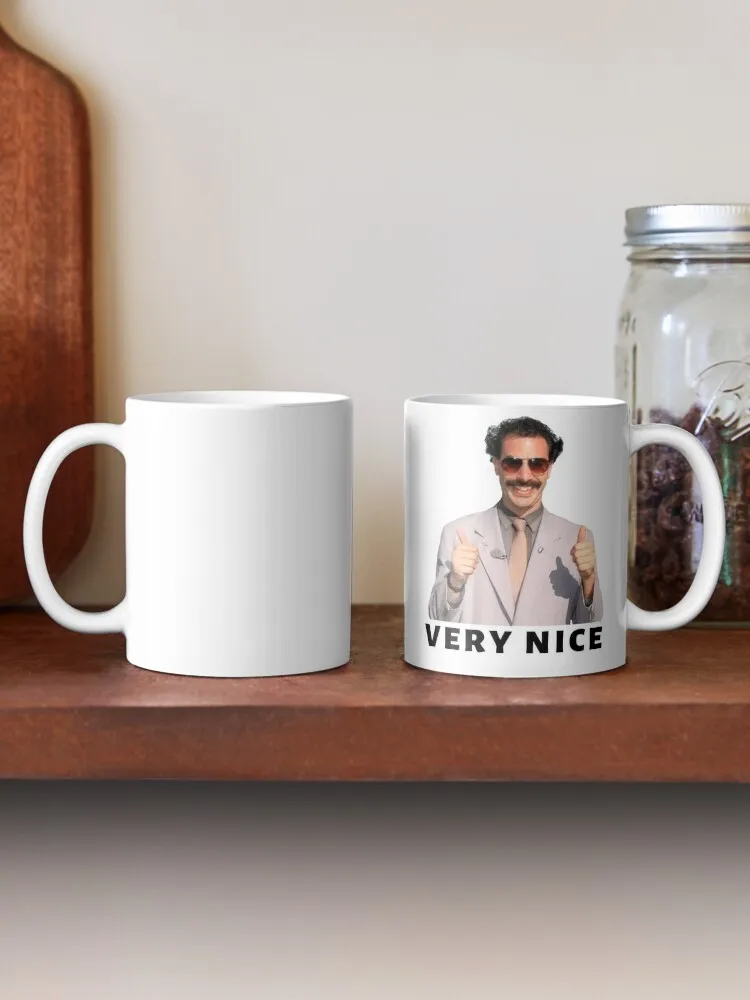 Borat Very Nice Coffee Ceramics Coffee Mugs Tea Cup Milk Cups Gifts Drinkware Coffeeware