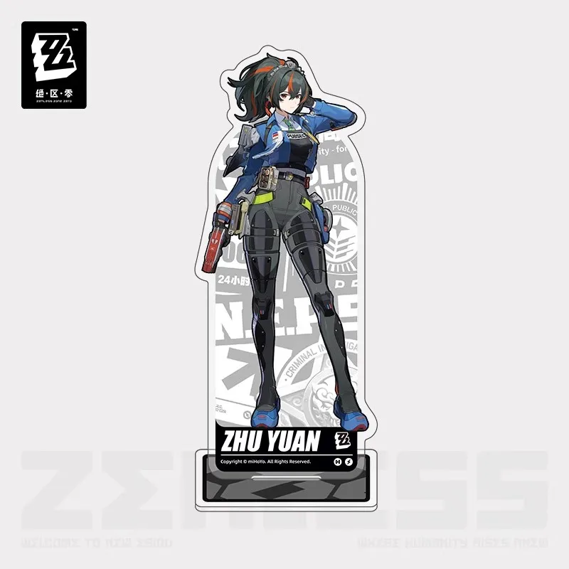 [Genuine] Game Zenless Zone Zero Derivatives Cosplay   Criminal Investigation Special Response Team Acrylic Standing Anime Gifts