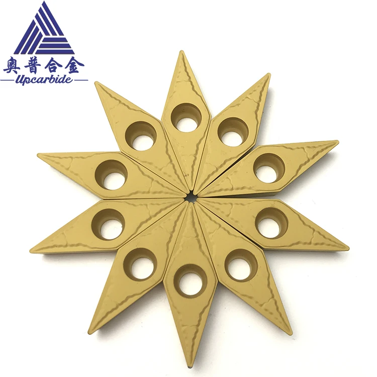 10PCS VBMT160404 VCMT160404 Turning Tools Carbide inserts CNC Tools High Quality Tools for Processing Copper Aluminum Wood