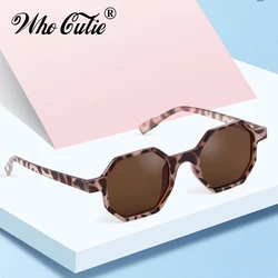 Fashion Octagon Leopard Sunglasses Women Brand Designer 2019 Vintage Hexagon Tortoiseshell Frame Sun Glasses Shades Lady OM553B