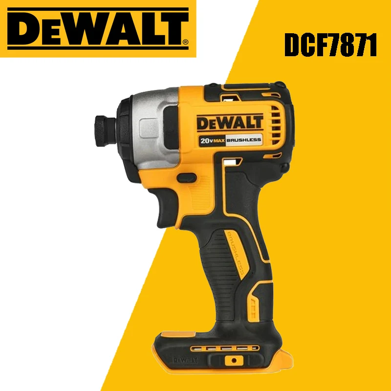 

DEWALT DCF7871 20V MAX бесщеточный Аккумуляторный ударный шуруповерт перезаряжаемый ударный шуруповерт электроинструменты