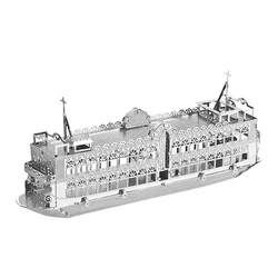 Puzzle 3D in metallo Hong Kong Bauhinia Cruise Line model kit assemblare Jigsaw Puzzle fai da te giocattoli regalo per bambini