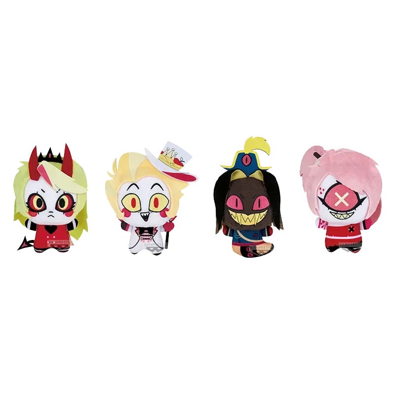 พวงกุญแจตุ๊กตาตัวละครจากการ์ตูน Hazbin Hotel ของแท้ มีสินค้าในสต็อก ของตกแต่งกระเป๋าเป้ ของเล่นเด็ก ของขวัญ