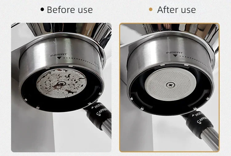51/53/58mm Wiederverwendbarer Kaffee-Puck-Sieb aus 304 Edelstahl, Doppelschicht-Kaffeefilter, Feinmaschig, Professionelles Espresso-Zubehör – Detail 5