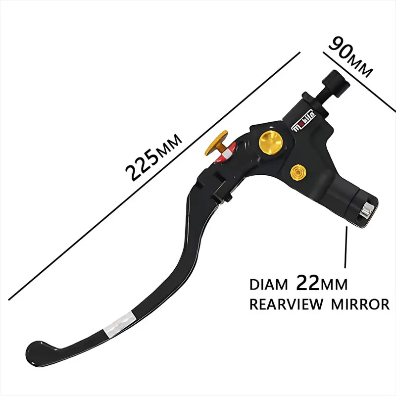 

Motorcycle 18RCS brake clutch lever master cylinder hydraulic clutch pump CNC aluminum suitable for Yamaha Honda Kawasaki Surron