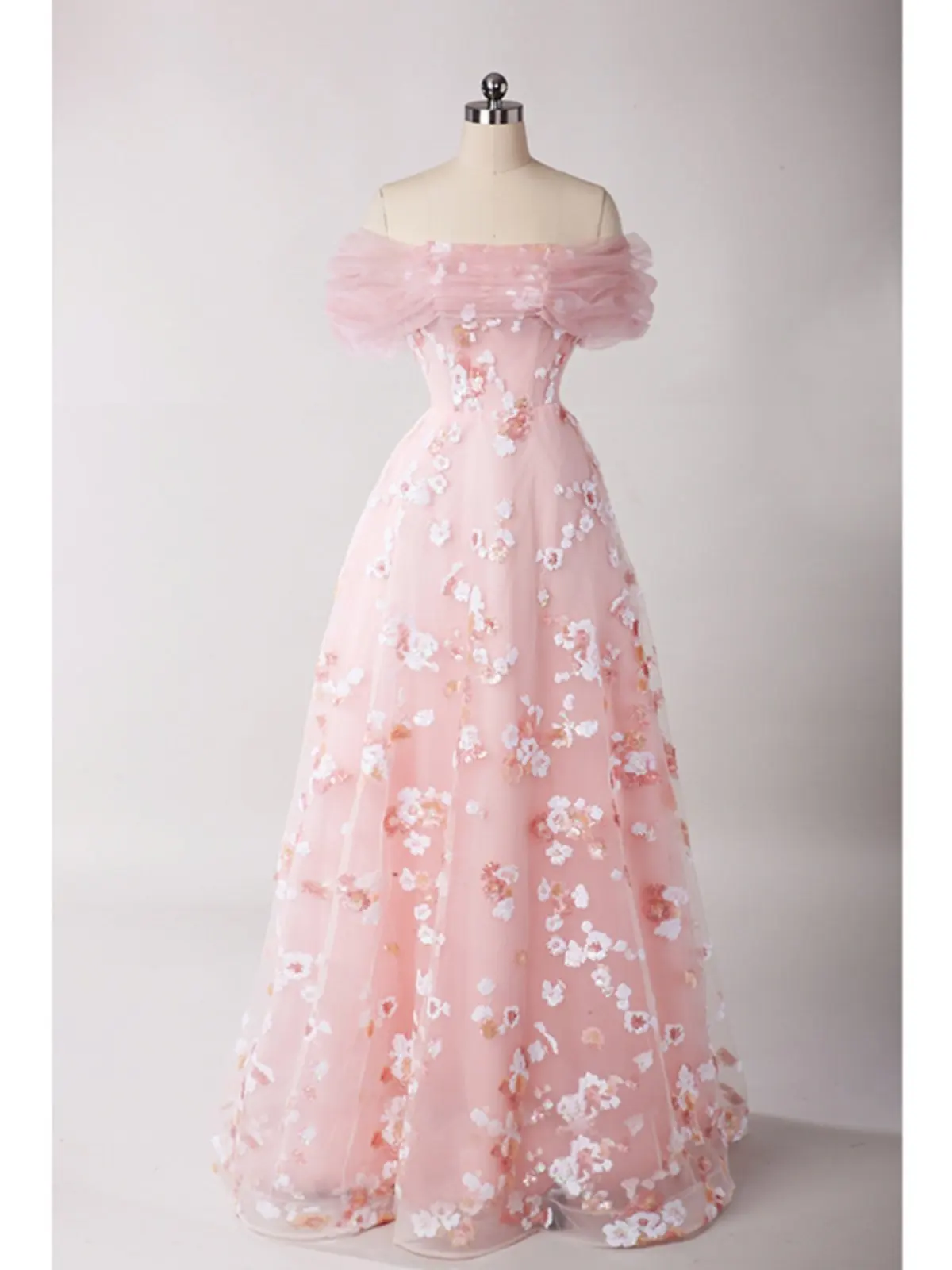 

Romantic One-oulder Wedding Dr Fairy Morning Robe Ceremony Host Wedding Gown ort Sve Long Skirt Color