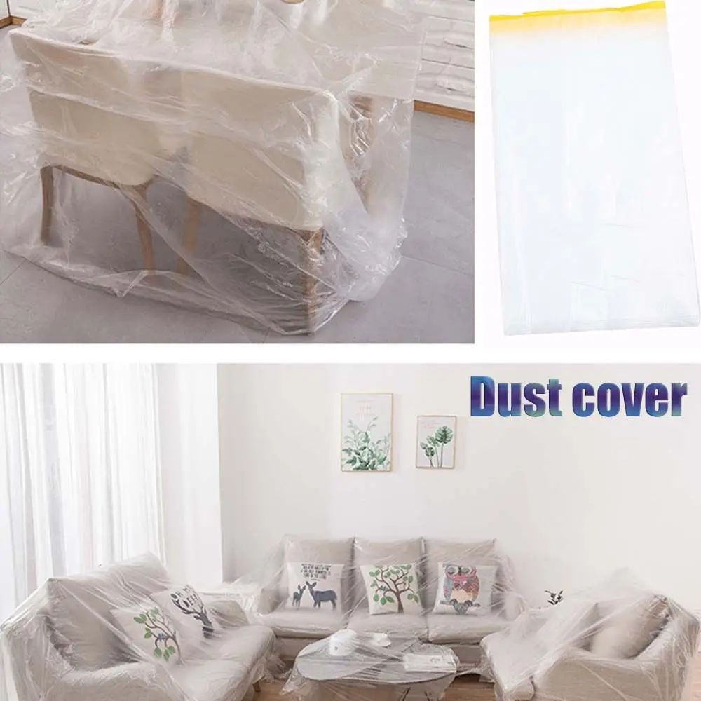 Cube Waterproof Household Bed Plastic Decoration supplies Picnic Mats Dust Film Furniture Cover Dust Covers Protective Case