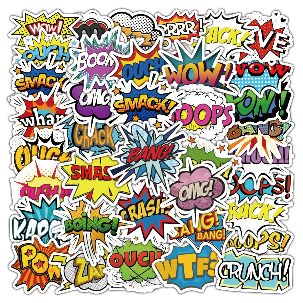52 Pcs 3D Pop-Up Stickers - Eye-Catching Decor Decals for Handbooks, Notebooks & Phone Cases Giajar Sticker Store
