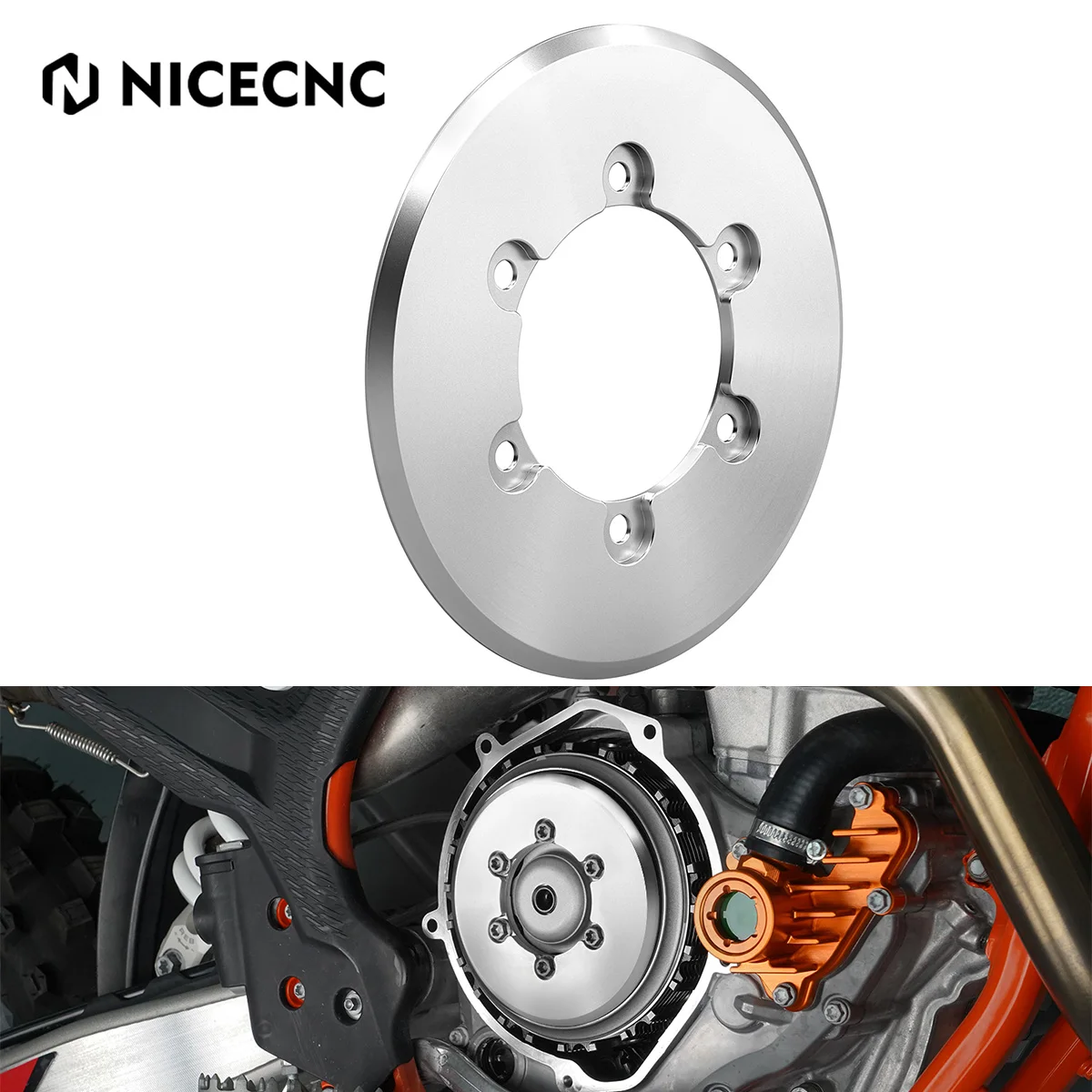 

7 Ounce Clutch Weight For 2024 KTM EXC 300 TPi 6D XCW SXF 450 EXCF 350 2014-2023 Husqvarna TE 300 250 FE 450 350 GasGas EC 300