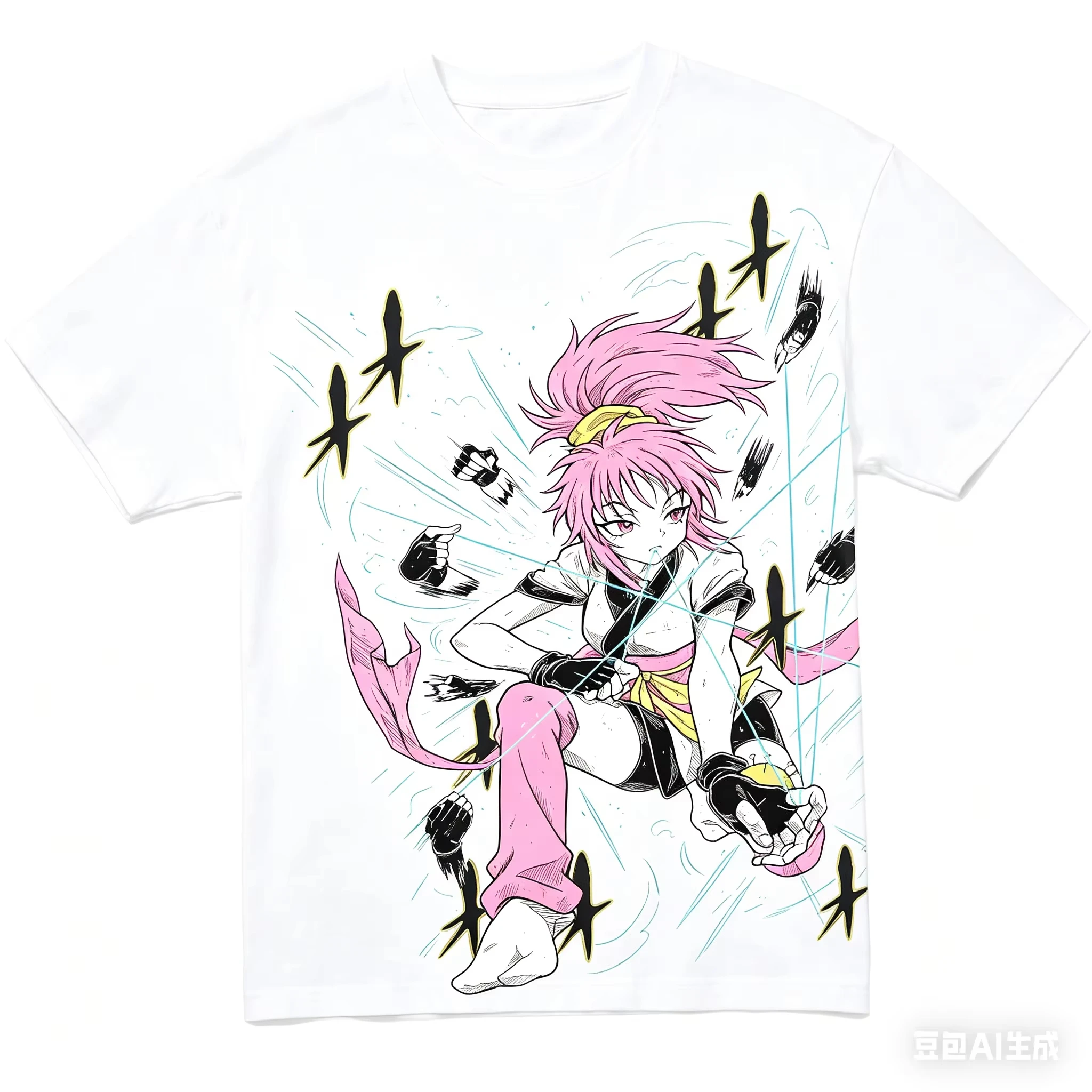 Hunter X Hunter Oversized Unisex T Shirt Streetwear Cotton New Retro Short Sleeves Graphic Print T-Shirt Women Men Harajuku soft