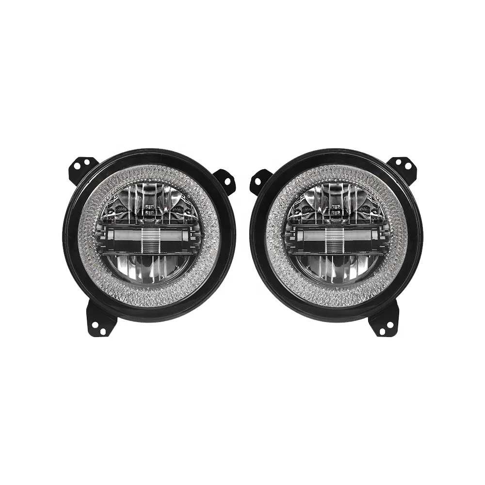 JL JL1169 9 inch RGB Halo Light Emitting Diode Headlight High/Low beam Headlight