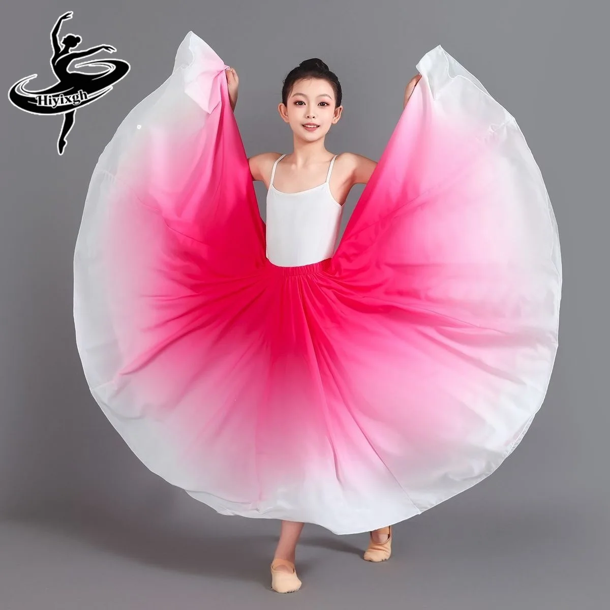 

Новые танцевальные юбки для девочек: для фламенко, выступлений, градиентные, для сценических выступлений, классического танца, тренировочные юбки (180-720 см)