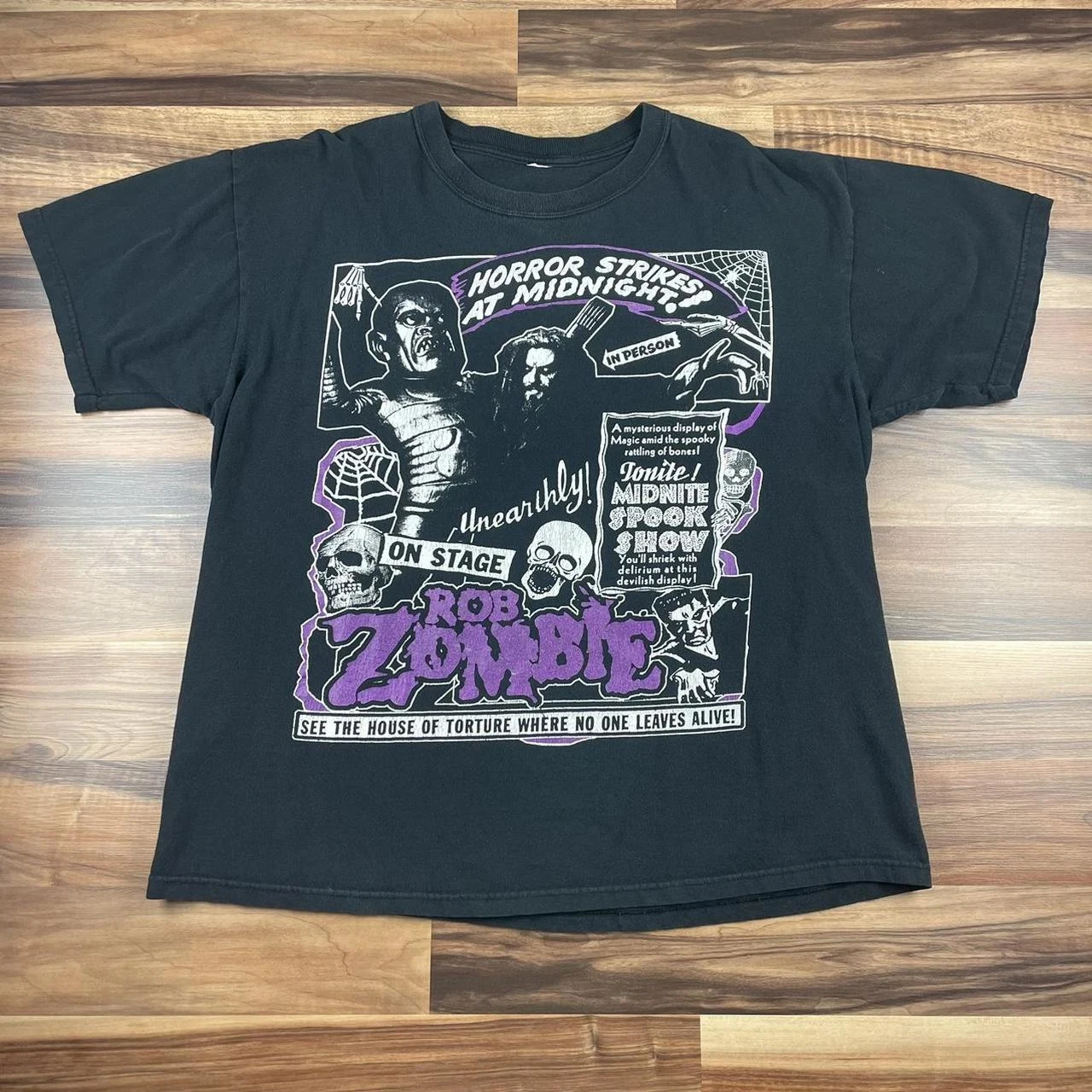 

2025 new model Rob Zombie Unisex T shirttee heavy cotton Men Women S-4XL Graphic Short Sleeve Shirt Unisex Men Women Summer