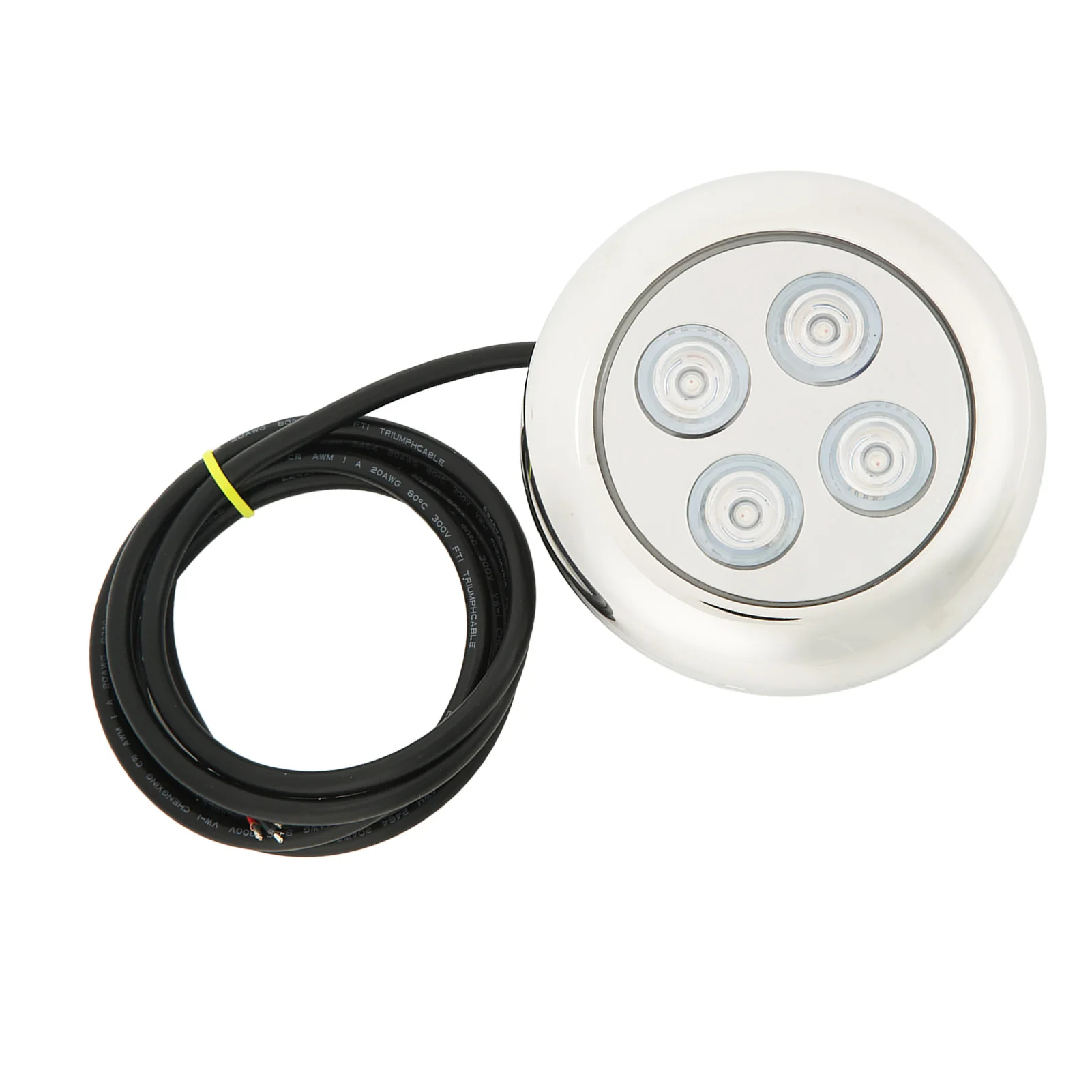 

Marine Underwater Light 60° Angle IP68 Waterproof Seawater Interior Dome Lighting Swimming Pool Lamp RGBW 15.8W