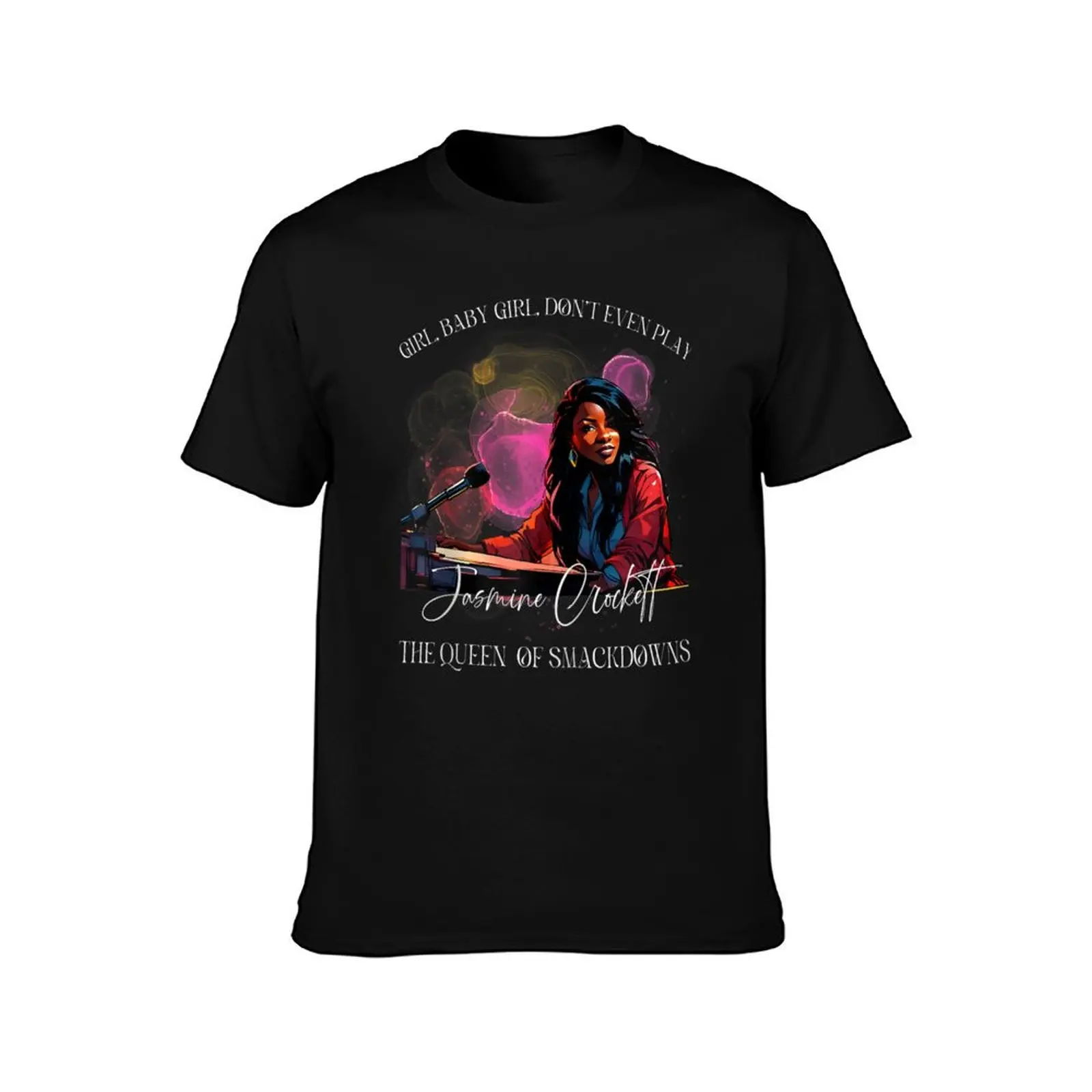 Jasmine Crockett T-Shirt Comfort Stretch Tee Shirt T-Shirt