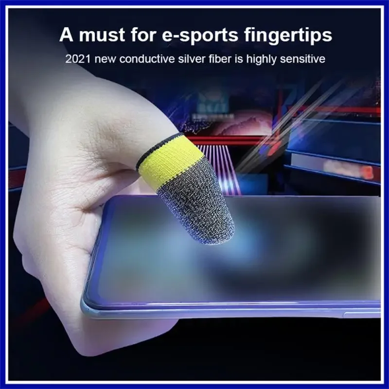 Thumb Sleeve Touch Screen Finger Cover Flexible Cotton Material Sensitive And Comfortable Game Fingertip Gloves Game
