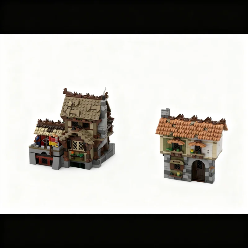 2815 ชิ้น โมเดล MOC เมืองยุคกล - Art Craft Lion บทวิจารณ์และราคา