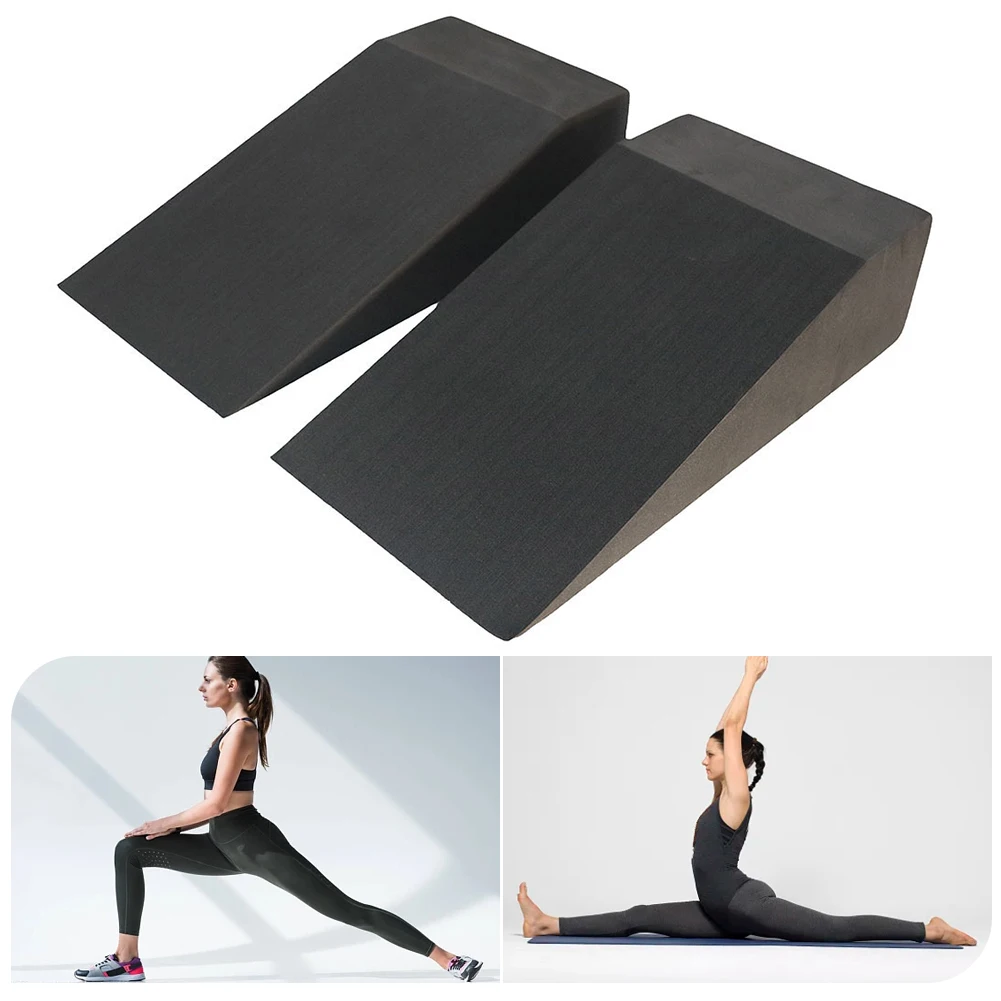 

Пенный клин для йоги: блок из ЭВА для улучшения силы нижней части ног, баланса, растяжки и приседаний