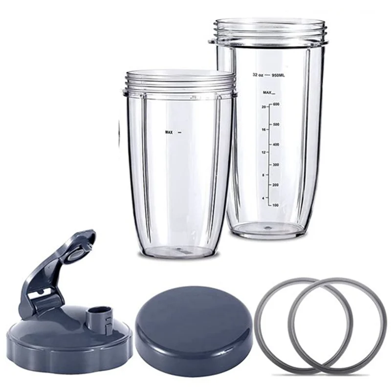 A94E-Blender Replacement Parts For Nutribullet Blenders 600W/900W/PRO 32Oz Huge Cups & 24Oz Huge Cups