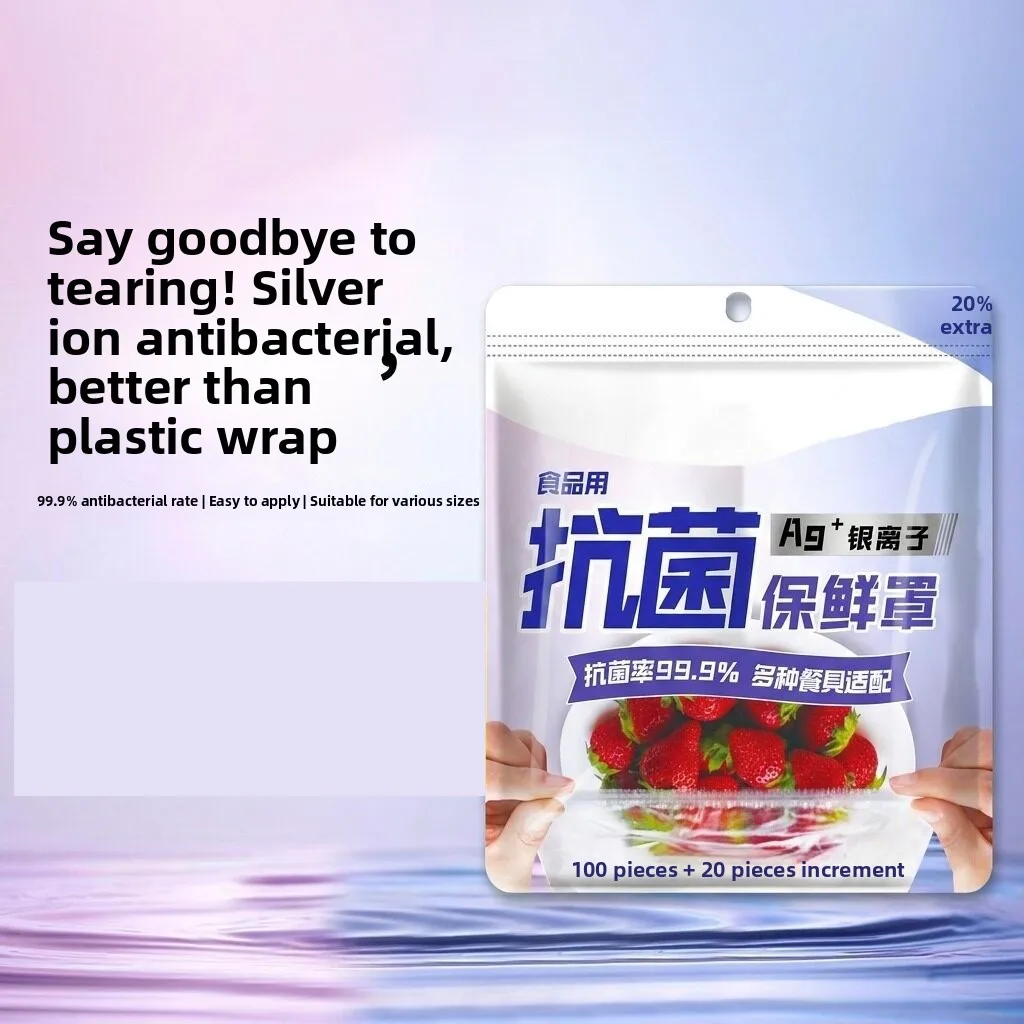 

Home Use Food GradeDisposable Microwave Oven Kitchen Fridge Leftovers Bowl Plate Keeping Film Cover Wrap Positive Rich
