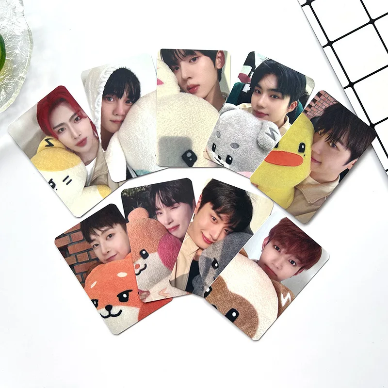 9Pcs/Set KPOP ZEROBASEONE You Had me at HELLO Album Lomo Cards Ricky Jiwoong Yujin Hanbin Selfie Photocards Postcards Fans Gifts