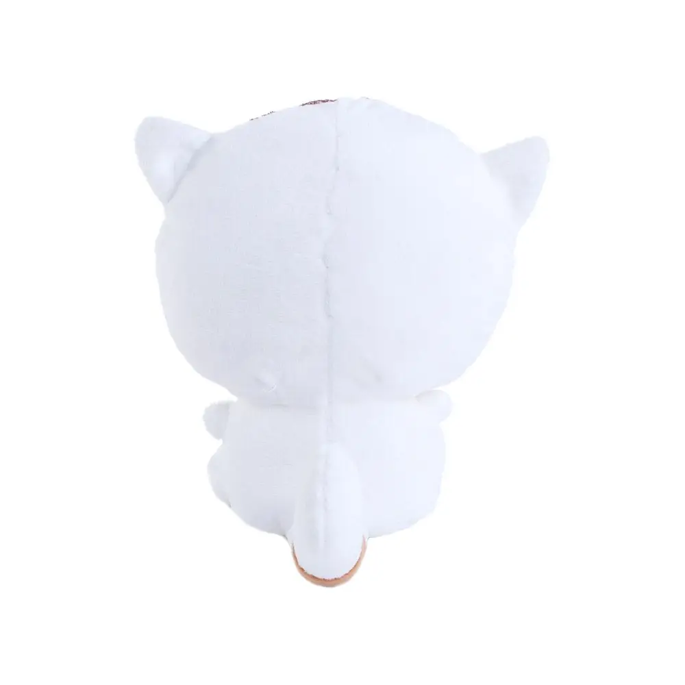 Jouets de décoration de fête en peluche, coussin de beurre, chat avec nœud, poupées en peluche, oreiller de canapé, cadeau de Noël, mignon, 20cm