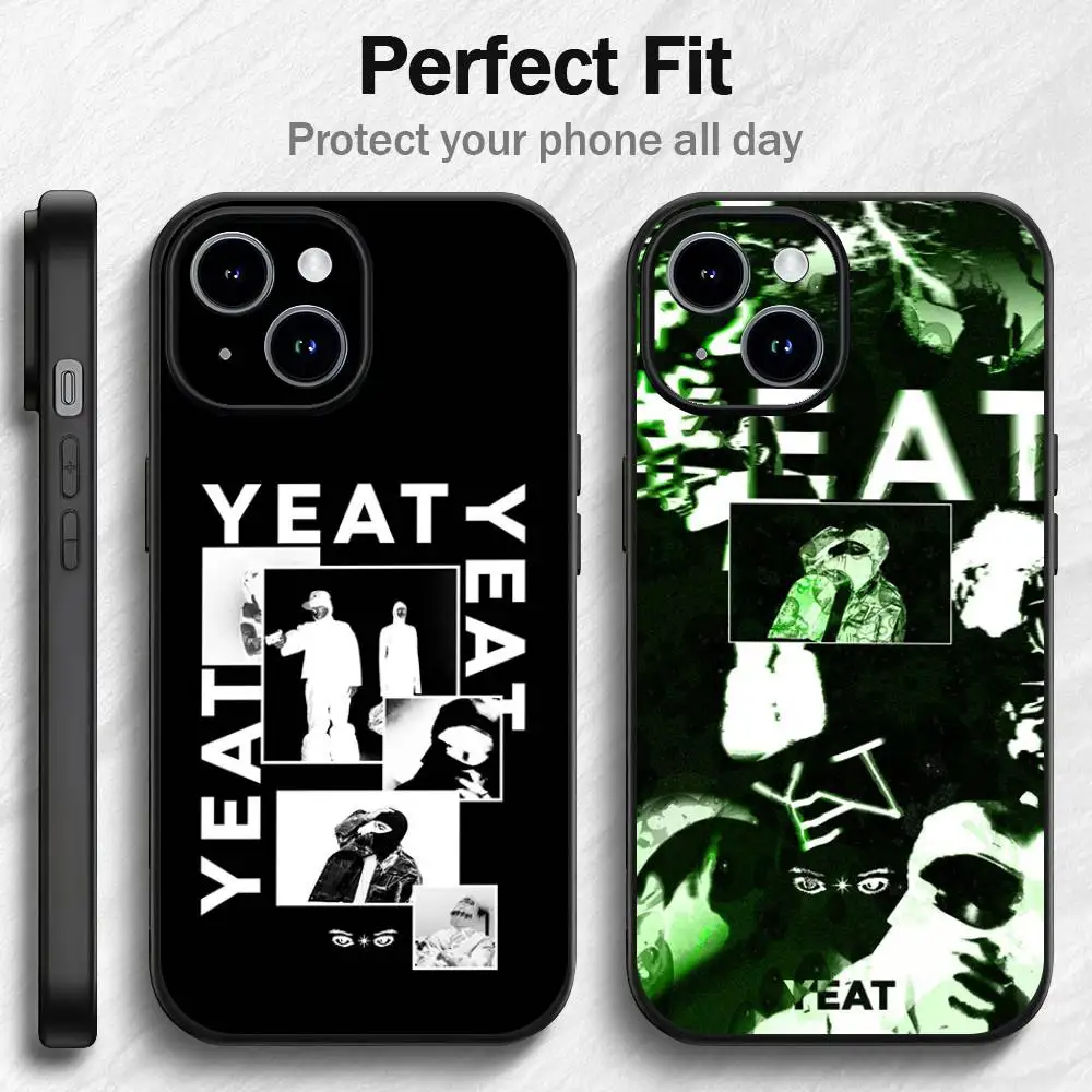 Y-Yeat Rapper AfterLyfe Custodia per telefono per IPhone 17 16 15 14 13 12PRO MAX PLUS Mini TPU Custodia morbida per la pelle