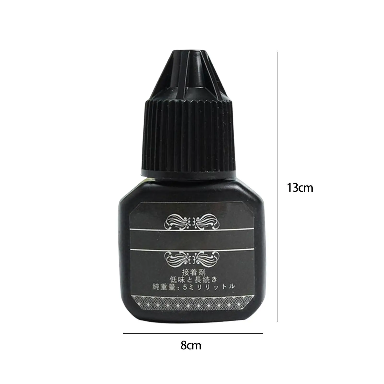 Colle pour extensions de faux cils, outils de maquillage solides, séchage rapide, crée un maquillage naturel nu pour femmes et filles, adhésifs pour cils 5ml