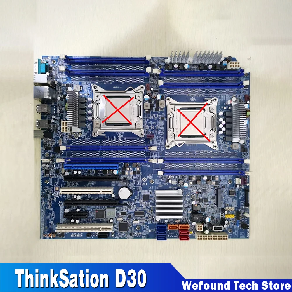

Для Lenovo ThinkSation D30 рабочая станция C30 Dual X79 2011, поддержка DDR3 v1 03T8422 03T6737