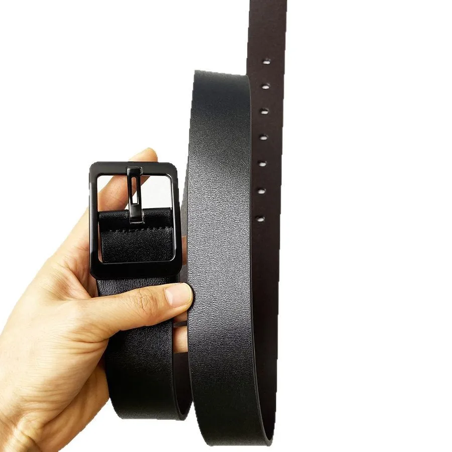 2025 جديد! دبوس كلاسيكي للرجال - حزام بإبزيم للجينز - حزام عصري ومتعدد الاستخدامات للرجال حزام مصمم فاخر