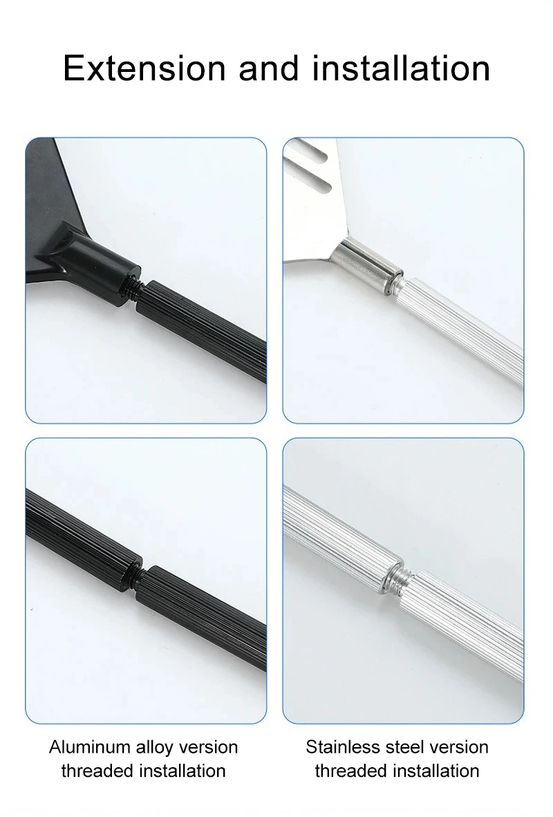 Aquarium-Algenentferner aus Edelstahl, Drei-in-Eins-Set mit Netzbeutel, Reinigungsbürste, Flachbürste zur Algenentfernung, Fischbecken-Reinigungswerkzeug für Zuhause – Detail 5