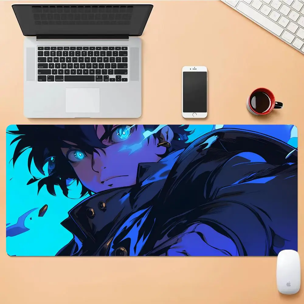 

Handsome anime male protagonist Mouse Pad Desk Mouse Pad Cute HD Desk Pad Extended Gaming Keyboard Mats Large Gamer Mousepad