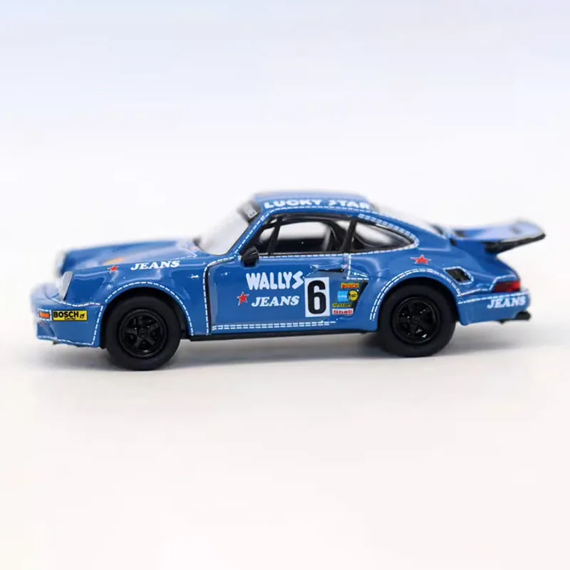 

PARA литой под давлением масштаб 1:64 911, модель автомобиля Carrera's RSR 3,0, имитация сплава, статическая коллекция, украшенная праздничная игрушка, сувенирный подарок