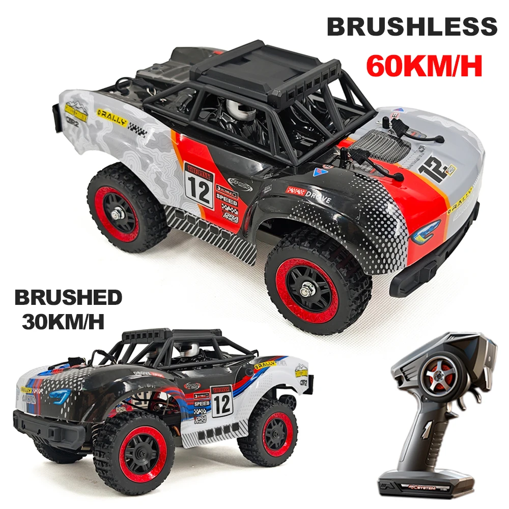 

1/18 4WD RC Car 18104 2.4G RTR Remote Control Vehicle 60km/h 31km/h High Speed Electric Climbing Crawler Truck Model Toys
