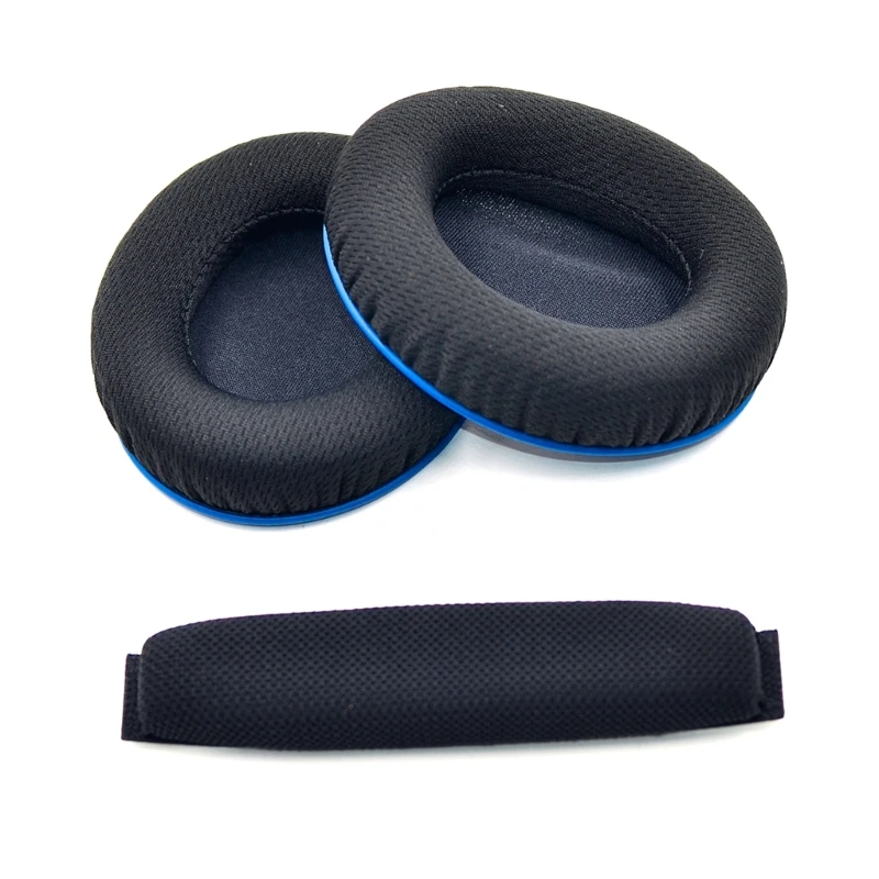 Replacement Soft Memory Foam Sponge Earpads Cushion Headband Head beam for Hyper X Cloud Stinger core Headphone Ear Pads