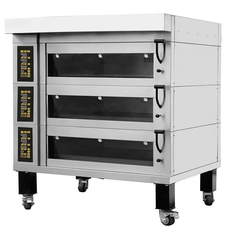 Three-layer six/9 plate steam slate high-end large electric oven